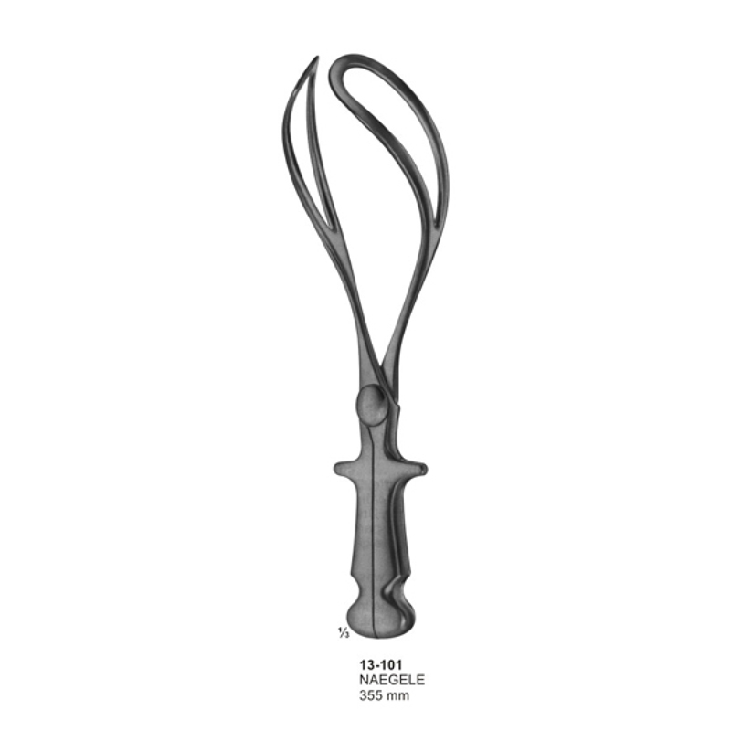 1-7-1.jpg Obstetrical Forceps - Image 1