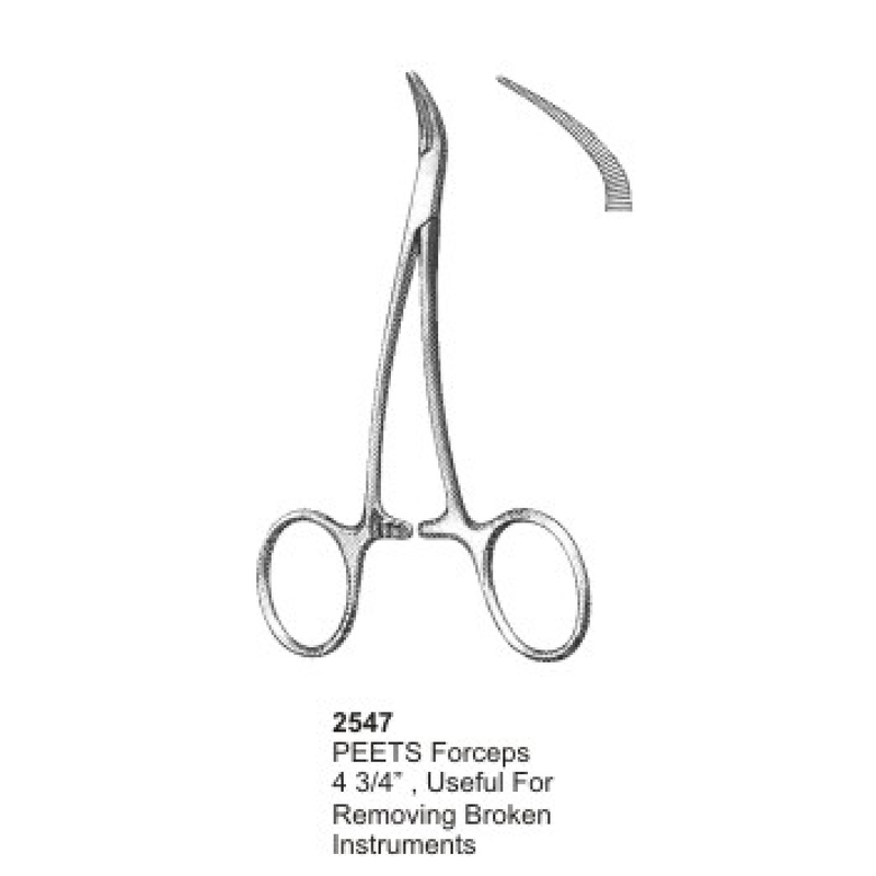 2-27-1.jpg Endodontic Forscepes, Tissue Forcepes, Haemostatic Forcepes, Towel Clamps - Image 1