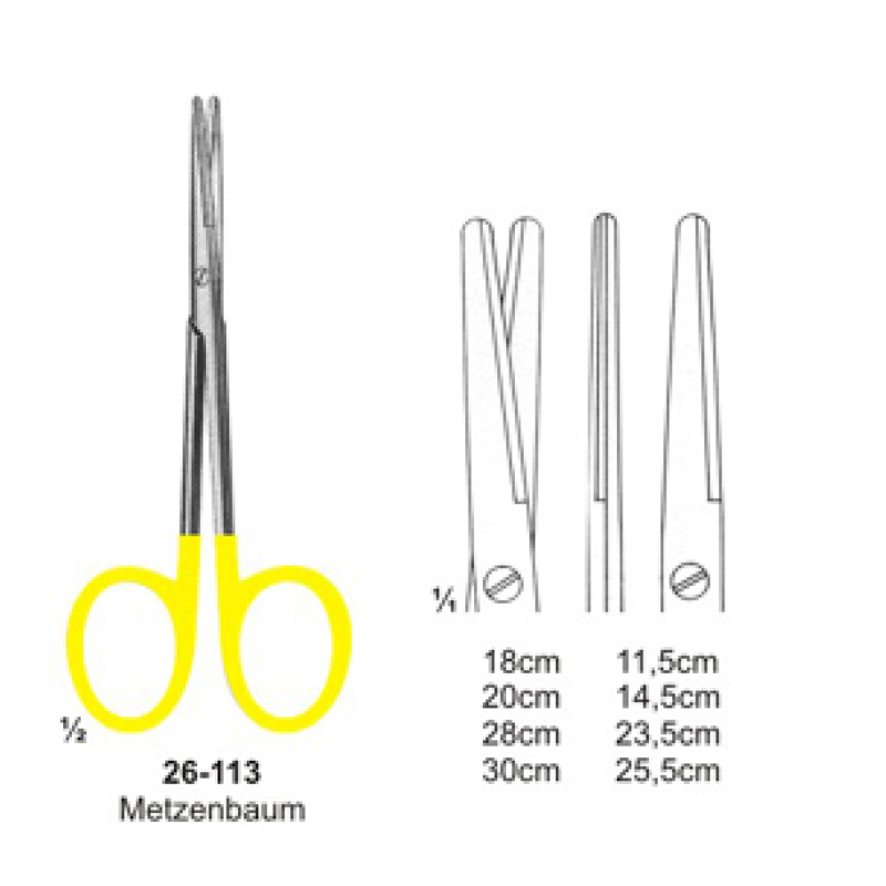 4-34.jpg Scissors with Tungsten Carbide Inserts - Image 1